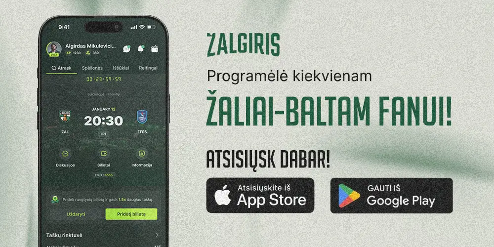 Žalgiris app
